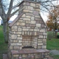 Patio fireplace Image 3