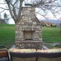 Patio fireplace Image 4