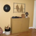 old chest coffee table, dry sink, bucket bench  Image 3