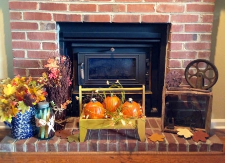 Before and after fireplace Main Image