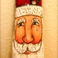 Gourd, Driftwood, and Bottle Santas  Image 3