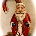 Gourd, Driftwood, and Bottle Santas  Image 4