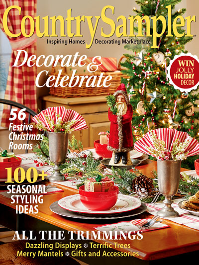 country sampler christmas decorating 2020 Country Sampler Back Issues country sampler christmas decorating 2020